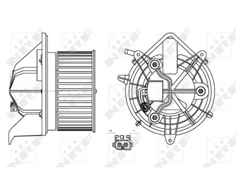 Heater fan 34157 NRF, Image 6