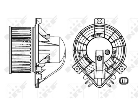 Heater fan 34158 NRF, Image 3