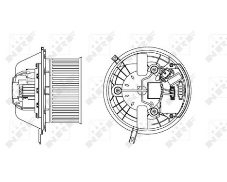 Heater fan 34169 NRF, Image 6