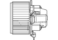 Heater fan AB 108 000P Mahle