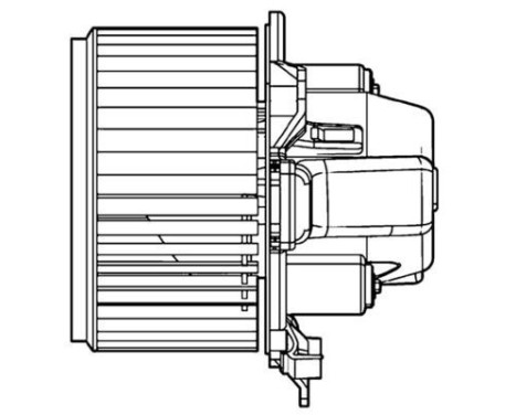 Heater fan AB 108 000P Mahle, Image 3