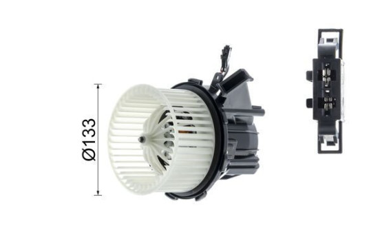 Heater fan AB 114 000P Mahle, Image 13