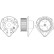 Heater fan AB 172 000S Mahle