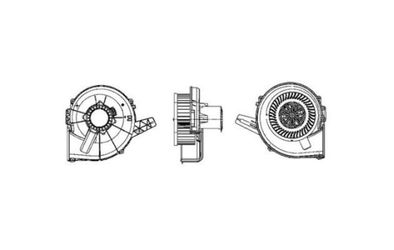 Heater fan AB 18 000P Mahle, Image 3