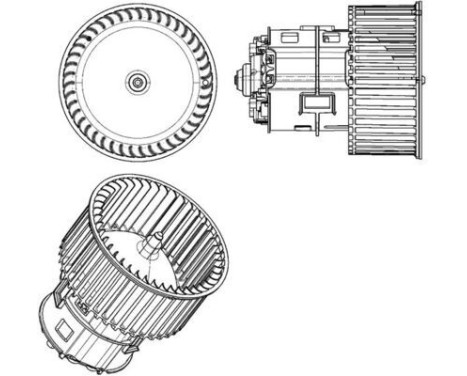 Heater fan AB 182 000P Mahle, Image 4
