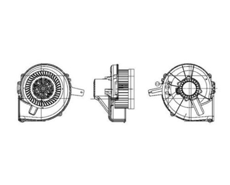 Heater fan AB 19 000P Mahle, Image 4