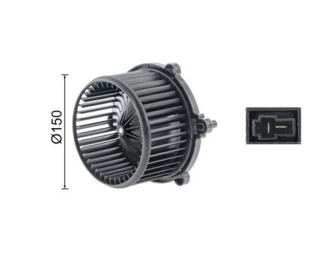 Heater fan AB 236 000S Mahle, Image 12