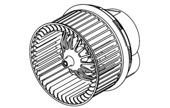 Heater fan AB 265 000P Mahle