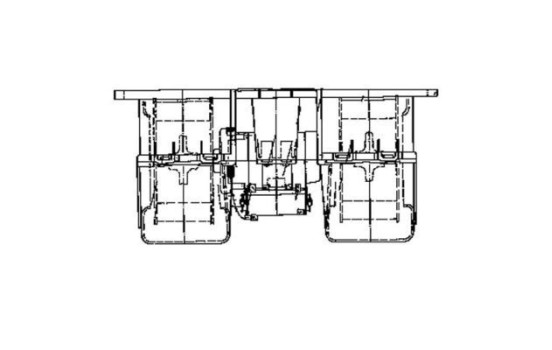 Heater fan AB 36 000P Mahle