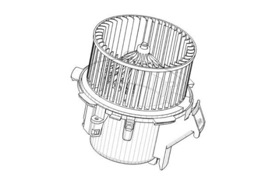 Heater fan AB 42 000P Mahle, Image 2