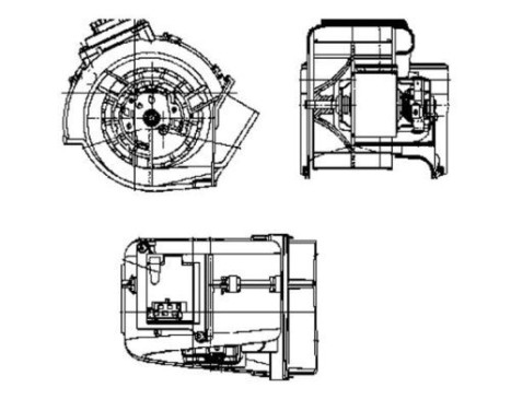 Heater fan AB 62 000P Mahle, Image 2