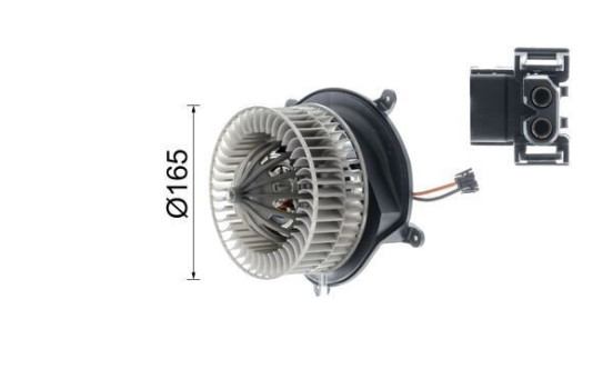 Heater fan AB 70 000P Mahle, Image 12