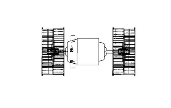 Heater fan AB 77 000P Mahle, Image 3