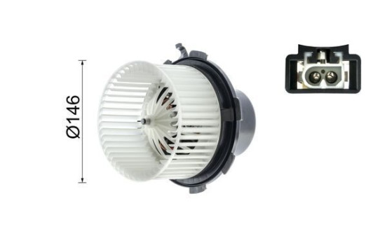 Heater fan AB 89 000P Mahle, Image 9