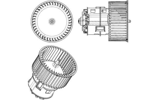 Interior Blower BEHR *** PREMIUM LINE ***, Image 2