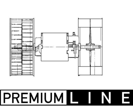 Interior Blower BEHR *** PREMIUM LINE ***