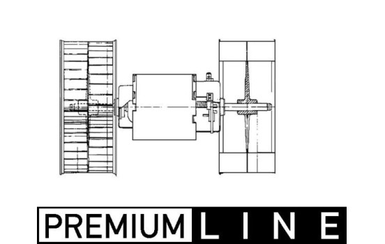 Interior Blower BEHR *** PREMIUM LINE ***
