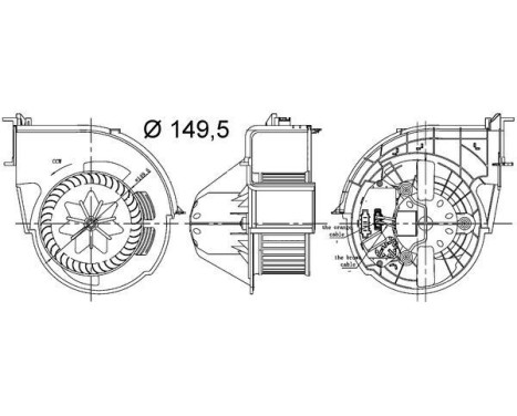 Interior Blower BEHR