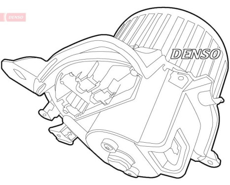 Interior Blower DEA01012 Denso, Image 2