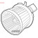 Interior Blower DEA21004 Denso, Thumbnail 2