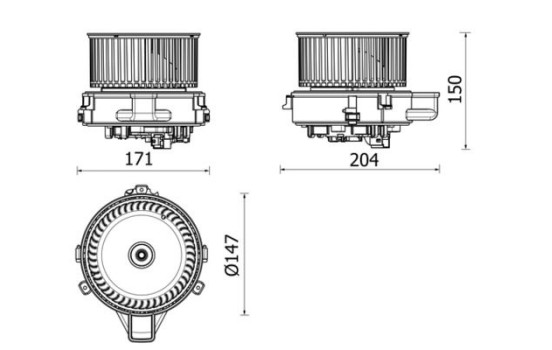 Interior Blower, Image 5