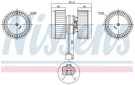 Interior ventilation 87238 Nissens