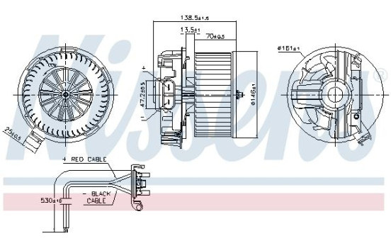 Interior ventilation 87385 Nissens