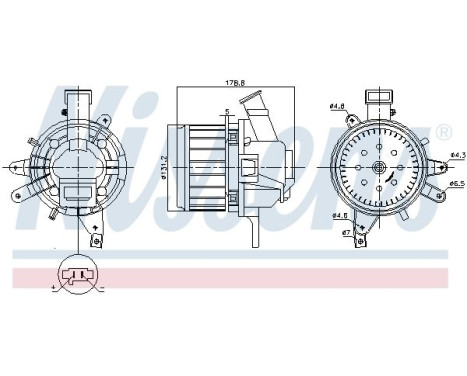 Interior ventilation 87396 Nissens