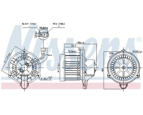 Interior ventilation 87537 Nissens