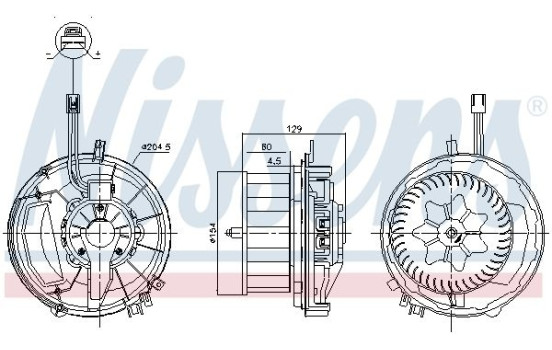 Interior ventilation 87587 Nissens