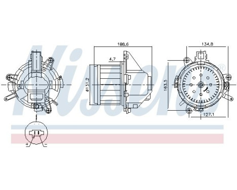 Interior ventilation 87596 Nissens