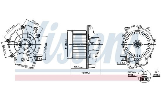 Interior ventilation 87606 Nissens