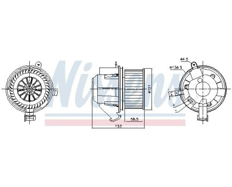 Interior ventilation 87607 Nissens