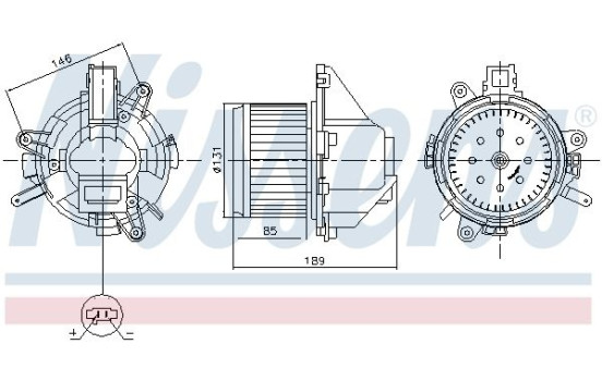 Interior ventilation 87608 Nissens
