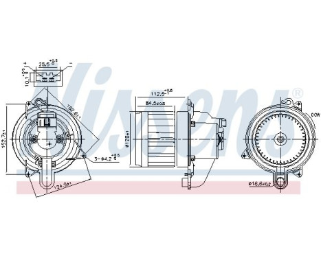 Interior ventilation 87609 Nissens