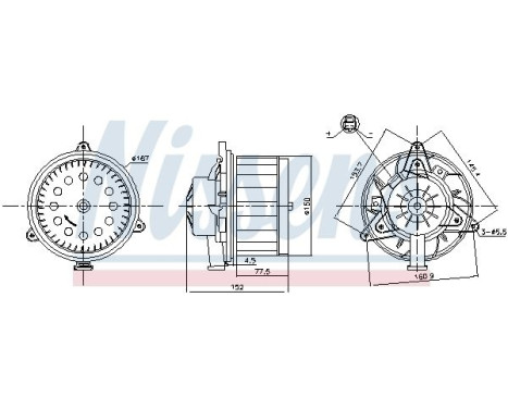 Interior ventilation 87618 Nissens