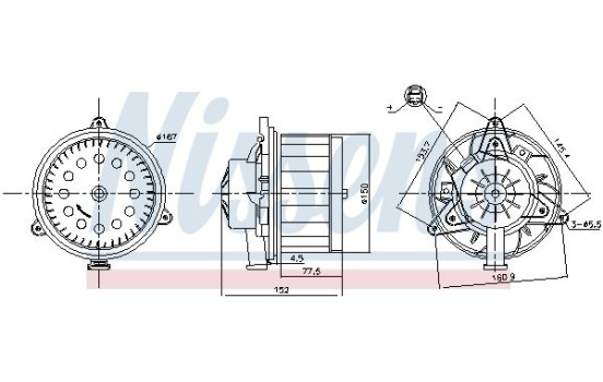 Interior ventilation 87618 Nissens