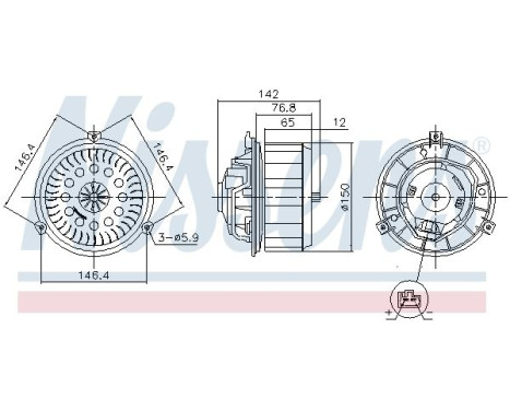 Interior ventilation 87623 Nissens