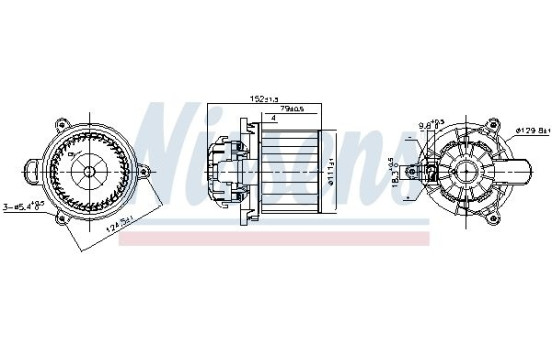 Interior ventilation 87626 Nissens
