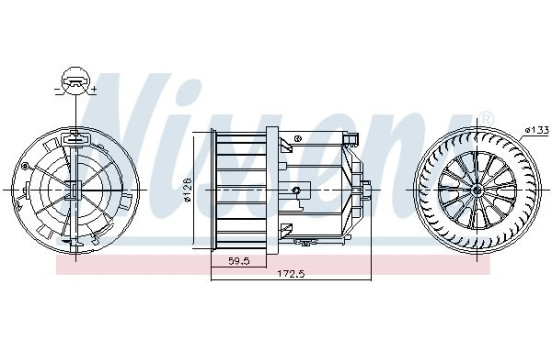 Interior ventilation 87632 Nissens