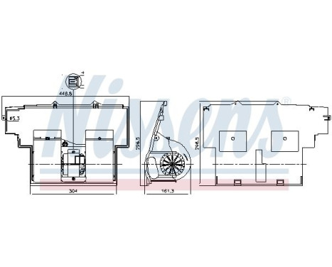 Interior ventilation 87642 Nissens
