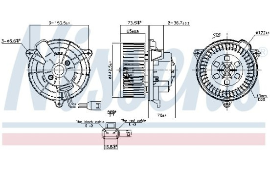 Interior ventilation 87649 Nissens