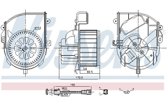 Interior ventilation 87651 Nissens