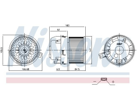 Interior ventilation 87677 Nissens