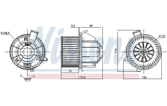 Interior ventilation 87679 Nissens