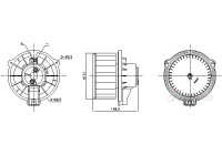 Interior ventilation TO8802 Ava Quality Cooling
