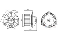 Interior ventilation VO8308 Ava Quality Cooling