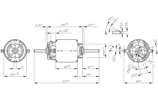 MOTOR À COURANT CONTINUOUS DPO-K Bosch, Image 7