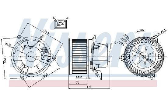 stove fan 87027 Nissens, Image 6