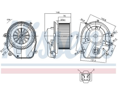 stove fan 87030 Nissens, Image 6
